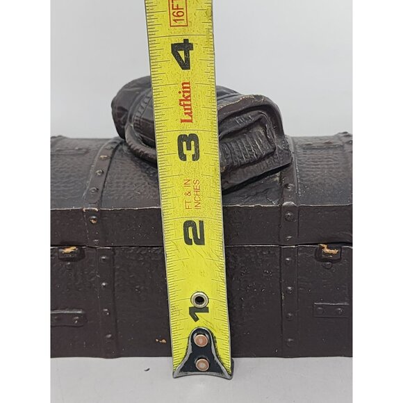 Vintage Resin/Ceramic? Trinket Box With Golf Bag Lid Design Signed WSYS 143 - Picture 13 of 13